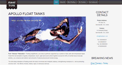 Desktop Screenshot of floattank.com